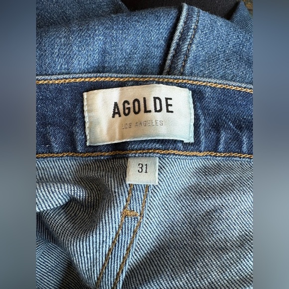 AGOLDE
Riley Long High Rise Straight - Picture 3 of 5